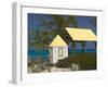 Windmills Plantation Beach House, Salt Cay Island, Turks and Caicos, Caribbean-Walter Bibikow-Framed Photographic Print