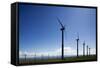 Windmills, Wallula, Washington-Paul Souders-Framed Stretched Canvas