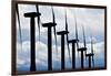 Windmills, Wallula, Washington-Paul Souders-Framed Photographic Print