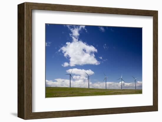 Windmills, Wallula, Washington-Paul Souders-Framed Photographic Print