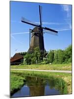 Windmills, Zaanse Schans, Zaanstad, Netherlands-Miva Stock-Mounted Premium Photographic Print