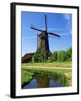 Windmills, Zaanse Schans, Zaanstad, Netherlands-Miva Stock-Framed Photographic Print
