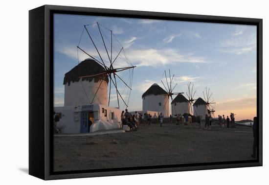 Windmills-Chris Bliss-Framed Stretched Canvas