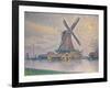 Windmuehle Bei Edam, 1896-Paul Signac-Framed Giclee Print