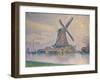 Windmuehle Bei Edam, 1896-Paul Signac-Framed Giclee Print