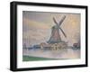 Windmuehle Bei Edam, 1896-Paul Signac-Framed Giclee Print