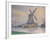 Windmuehle Bei Edam, 1896-Paul Signac-Framed Giclee Print