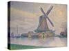 Windmuehle Bei Edam, 1896-Paul Signac-Stretched Canvas