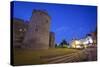 Windosr Castle at Dusk, Windsor, Berkshire, England, United Kingdom, Europe-Charlie Harding-Stretched Canvas