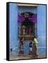 Window Adorned for Holy Week Procession, Antigua, Guatemala, Central America-Sergio Pitamitz-Framed Stretched Canvas