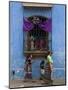 Window Adorned for Holy Week Procession, Antigua, Guatemala, Central America-Sergio Pitamitz-Mounted Photographic Print