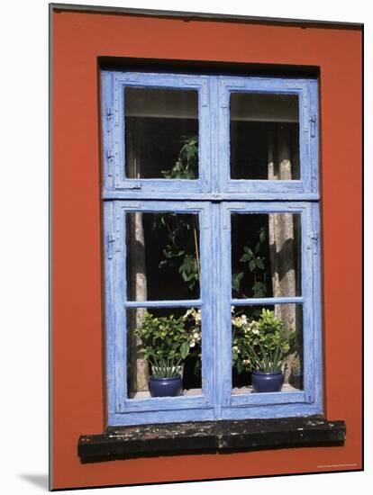 Window, Aeroskobing, Aero, Denmark, Scandinavia-Ken Gillham-Mounted Photographic Print