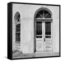 Window and Door in Old Building-Murat Taner-Framed Stretched Canvas