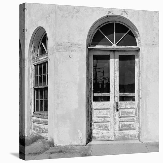 Window and Door in Old Building-Murat Taner-Stretched Canvas