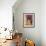 Window and Flower Pots, San Miguel De Allende, Guanajuato State, Mexico-Julie Eggers-Framed Photographic Print displayed on a wall