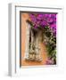 Window and Flower Pots, San Miguel De Allende, Guanajuato State, Mexico-Julie Eggers-Framed Photographic Print