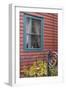 Window and Gate, Annapolis Royal, Nova Scotia, Canada-Natalie Tepper-Framed Photo