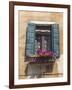 Window and Shutters, Venice, Veneto, Italy, Europe-Amanda Hall-Framed Photographic Print