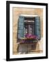 Window and Shutters, Venice, Veneto, Italy, Europe-Amanda Hall-Framed Photographic Print