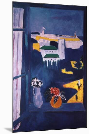 Window at Tangiers-Henri Matisse-Mounted Art Print