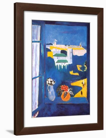 Window at Tangiers-Henri Matisse-Framed Art Print