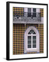 Window, Bairro Alto, Lisbon, Portugal-Walter Bibikow-Framed Photographic Print