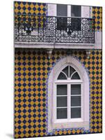 Window, Bairro Alto, Lisbon, Portugal-Walter Bibikow-Mounted Photographic Print