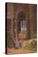 'Window between St. Andrew's Hall and the Dutch Church, Norwich', c1908-John Sell Cotman-Stretched Canvas