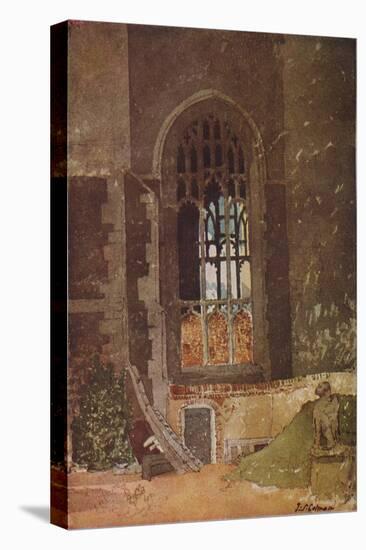 'Window between St. Andrew's Hall and the Dutch Church, Norwich', c1908-John Sell Cotman-Stretched Canvas