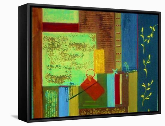 Window Box-Ruth Palmer Digital-Framed Stretched Canvas