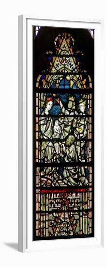 Window C6 Depicting the Adoration of the Magi-null-Framed Giclee Print