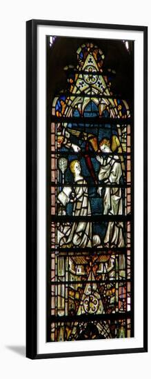 Window C6 Depicting the Annunciation-null-Framed Giclee Print