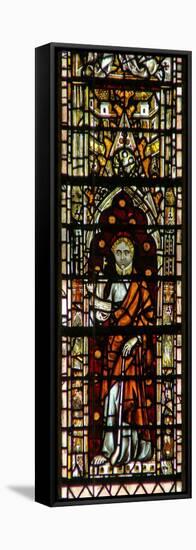 Window C7 Depicting St Jude-null-Framed Stretched Canvas