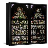 Window C7 Depicting the Funeral of the Virgin Mary-null-Framed Stretched Canvas