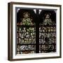 Window C7 Depicting the Funeral of the Virgin Mary-null-Framed Giclee Print