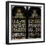 Window C7 Depicting the Funeral of the Virgin Mary-null-Framed Giclee Print