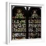 Window C7 Depicting the Funeral of the Virgin Mary-null-Framed Giclee Print