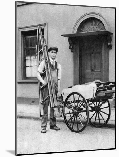 Window Cleaner in Islington, London, 1926-1927-McLeish-Mounted Giclee Print