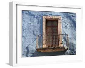 Window, Colonial Architecture, Guanajuato, Guanajuato State, Mexico, North America-Wendy Connett-Framed Photographic Print