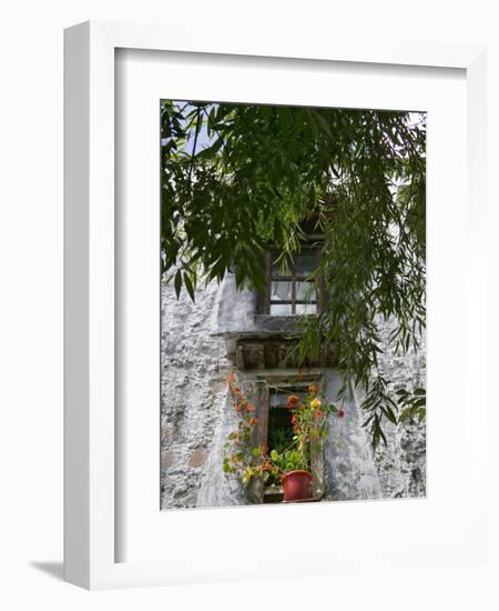 Window Decoration in Sera Temple, Lhasa, Tibet, China-Keren Su-Framed Photographic Print