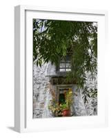 Window Decoration in Sera Temple, Lhasa, Tibet, China-Keren Su-Framed Photographic Print