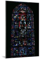 Window Depicting Notre Dame De La Belle Verriere in the South Choir, 13th Century-null-Mounted Giclee Print