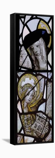 Window Depicting St Anne Teaching the Virgin to Read-null-Framed Stretched Canvas