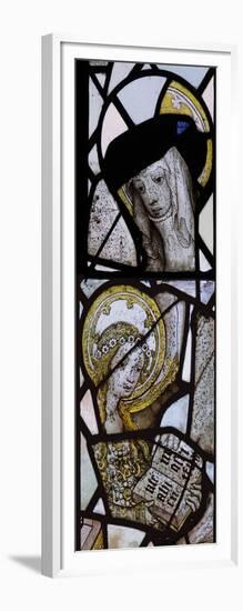 Window Depicting St Anne Teaching the Virgin to Read-null-Framed Giclee Print