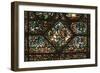 Window depicting St. Eustace Chasing a Deer-null-Framed Giclee Print