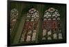 Window Depicting the North Side of the Choir with the Clerestory "Band" Stained Glass Windows-null-Framed Giclee Print