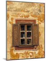 Window Detail, Bardejov, Saris Region, East Slovakia-Walter Bibikow-Mounted Photographic Print