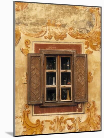 Window Detail, Bardejov, Saris Region, East Slovakia-Walter Bibikow-Mounted Photographic Print