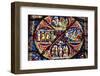 Window detail in Trinity Chapel, Canterbury Cathedral, England, UK, 20th century-CM Dixon-Framed Photographic Print