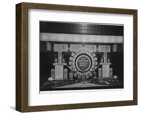 Window Display for Edison Mazda Lamps-null-Framed Photographic Print